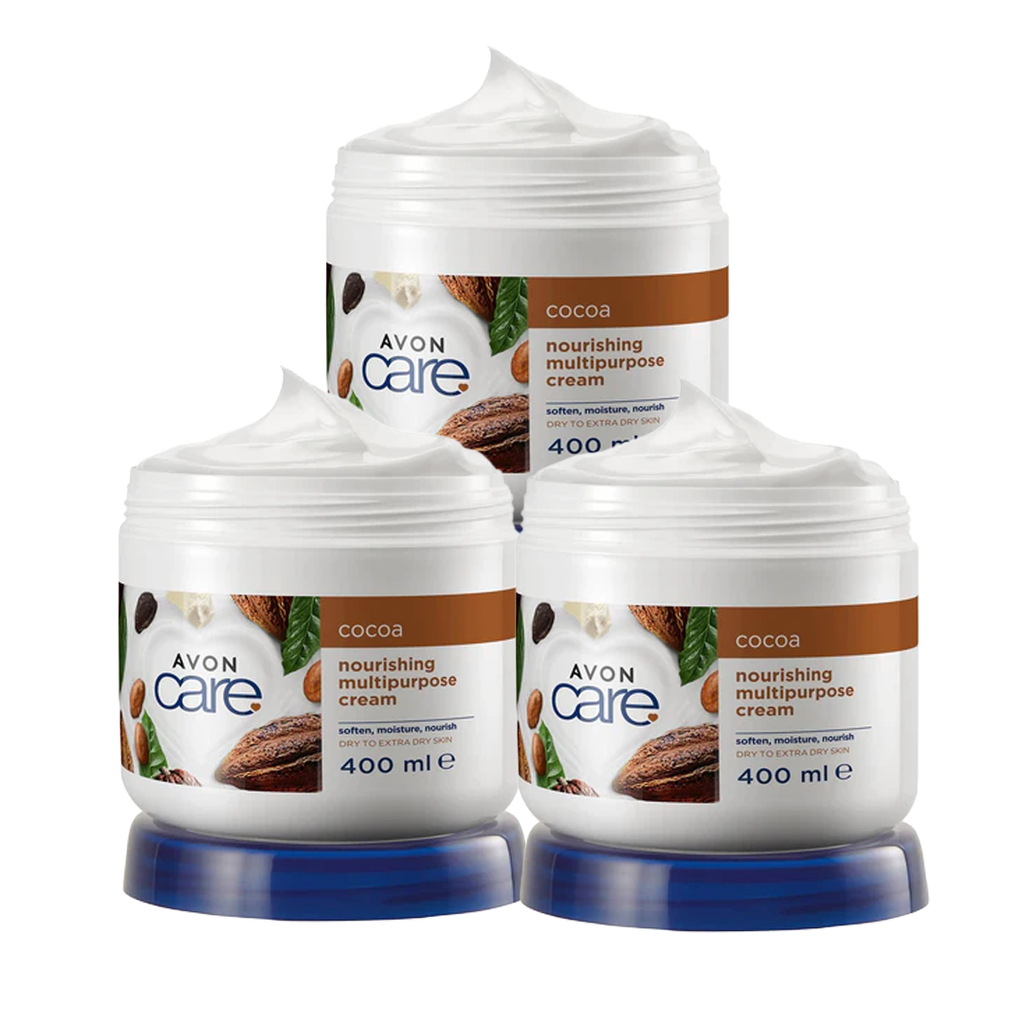 PACK OFFER AVON CARE COCOA BUTTER MLP 400ML C09 2025