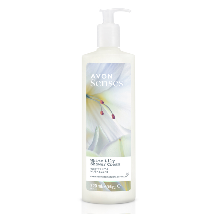 SENSES WHITE LILY SHOWER GEL 720ML