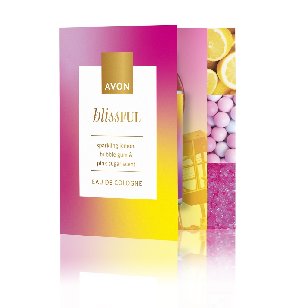 Avon Fragrance Mists Carnival Candy Single Dipstick On Card (Blissful)