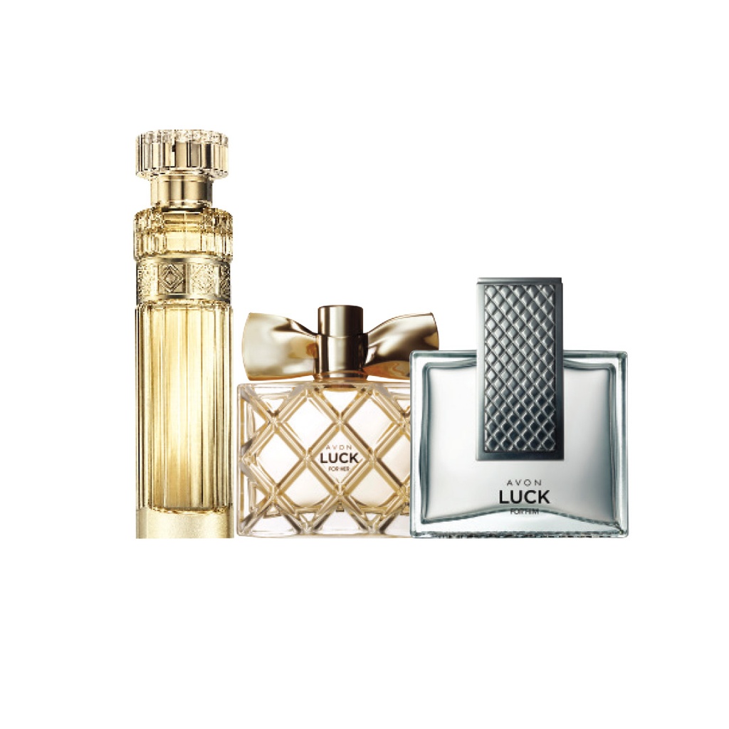 Pack Offer  Premiere Luxe & Avon Luck Her & Avon Luck Him C01 2026