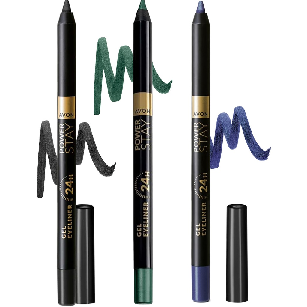 pack offer AVON POWER STAY GEL EYELINER C10 2025