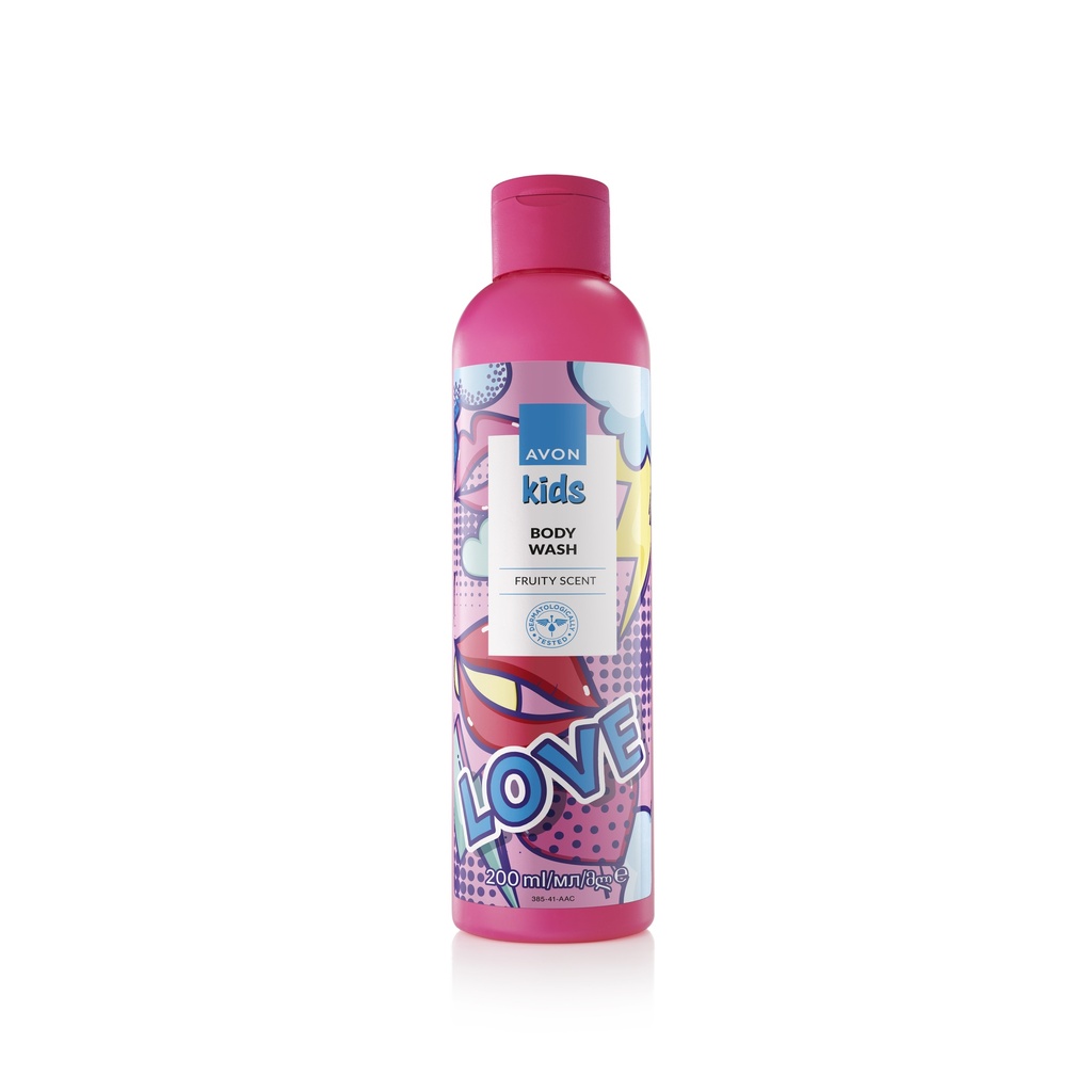 AVON KIDS FRUITY SCENT  BODY WASH 200ML