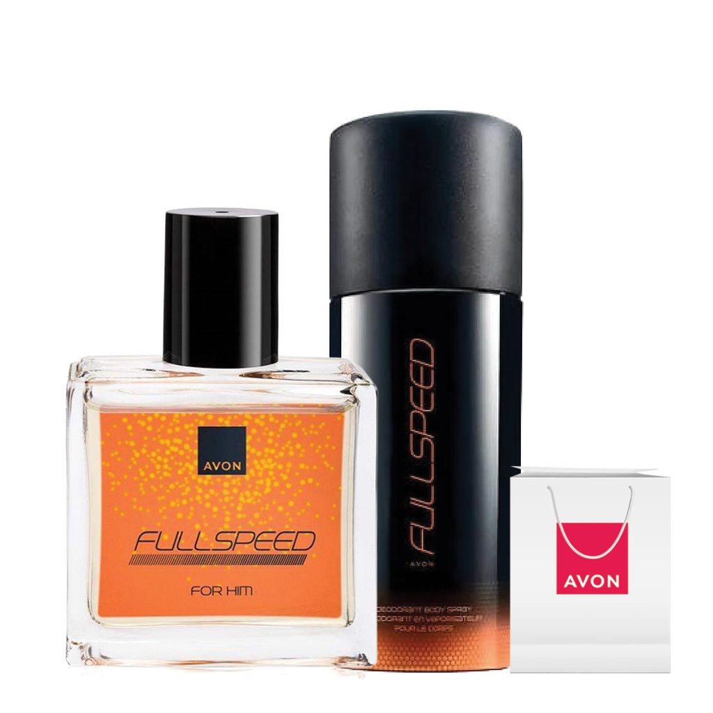 PACK OFFER AVON FULL SPEED EDT FOR HIM 30ML C10 2025