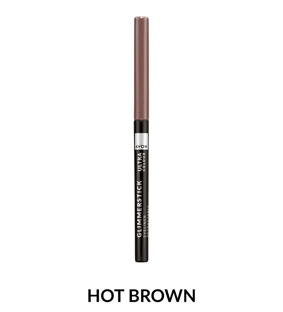 AVON GLIMMERSTICK REINVENTION - ORIGINAL-HOT BROWN