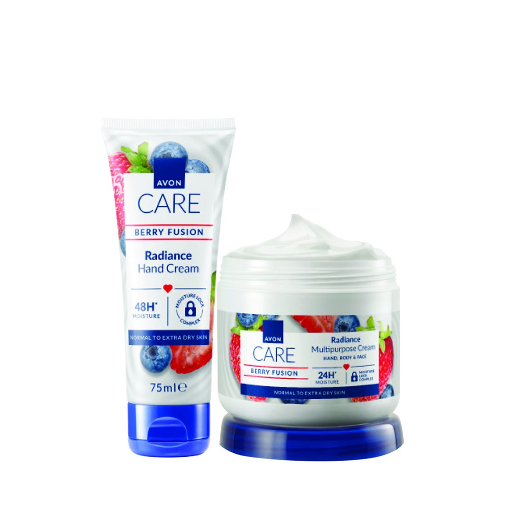 Pack Offer AVON CARE  BLUEBERRY & STRAWBERRY  C10 2025