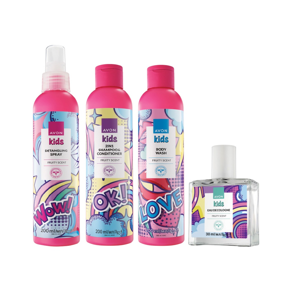 Pack Offer AVON KIDS FRUITY SCENT C07 2025