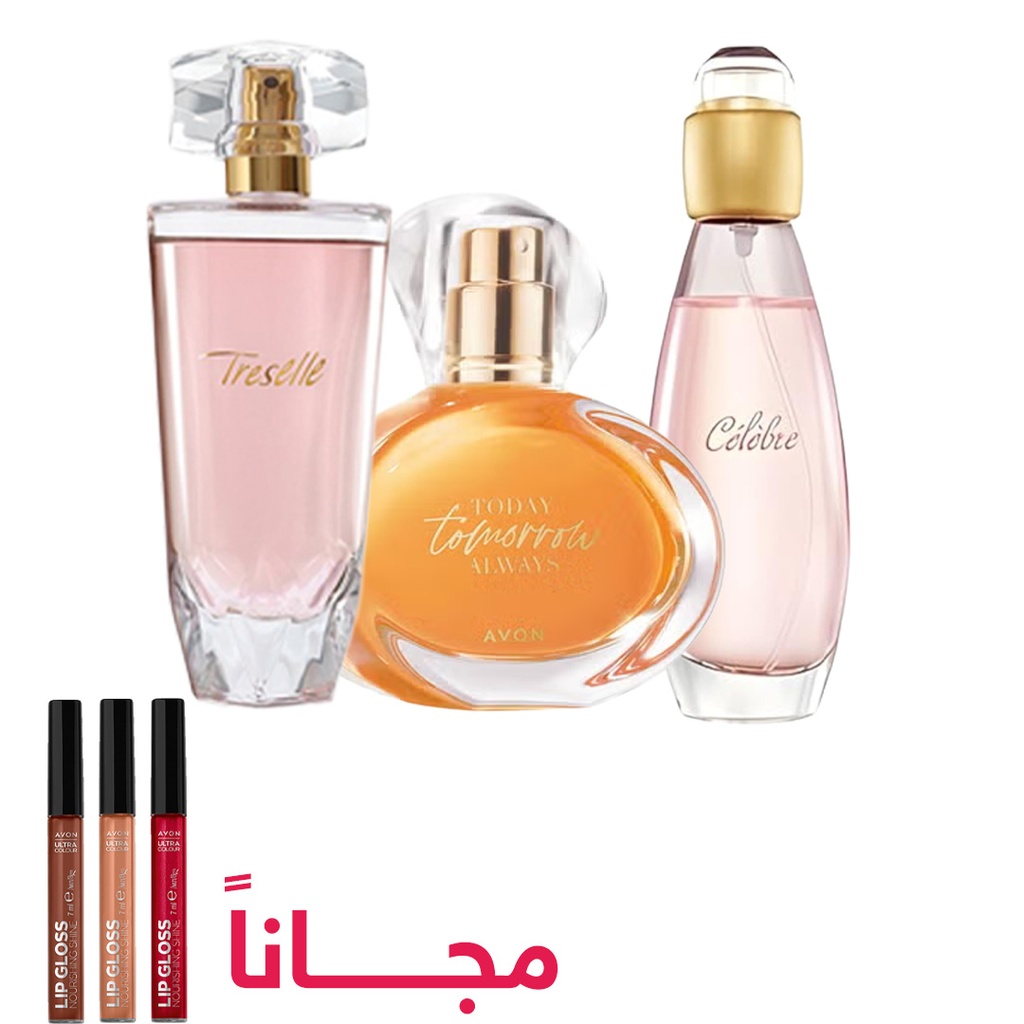 عرض النجمات محدود المده العطور& ملمع للشفاه بالسعر الصافي