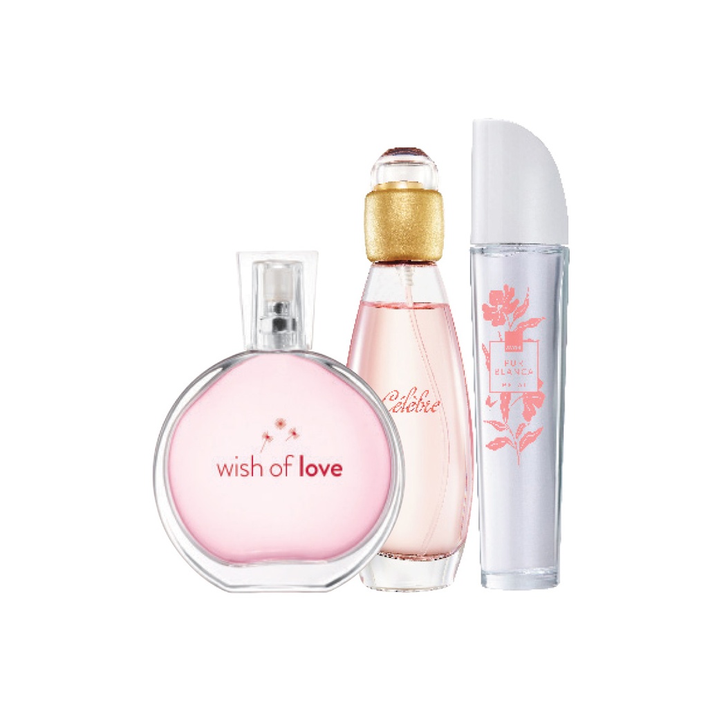 Pack Offer Celebre &  PUR BLANCA PETAL  & Wish of Love C12 2025
