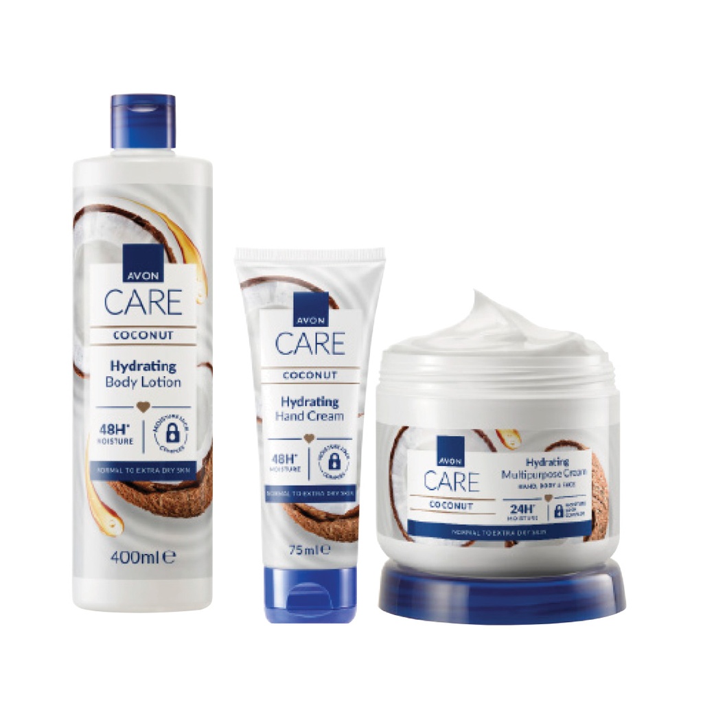 Pack Offer AVON CARE  COCONUT OIL C12 2025