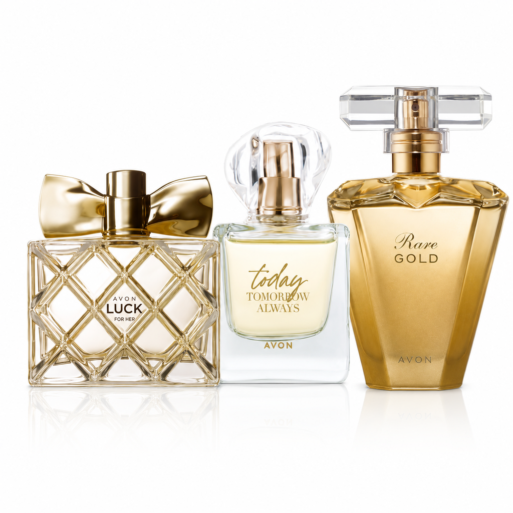 Pack Offer TTA Today for Her &  Rare Gold  & Avon Luck Her C08 2026