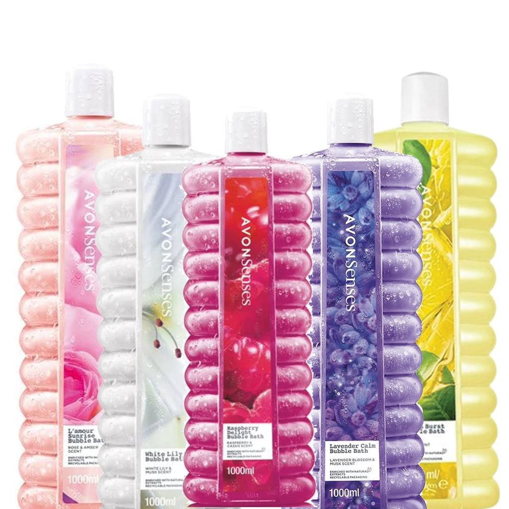 PACK OFFER SENSES BUBBLE BATH 1000ML Pack C08 2026