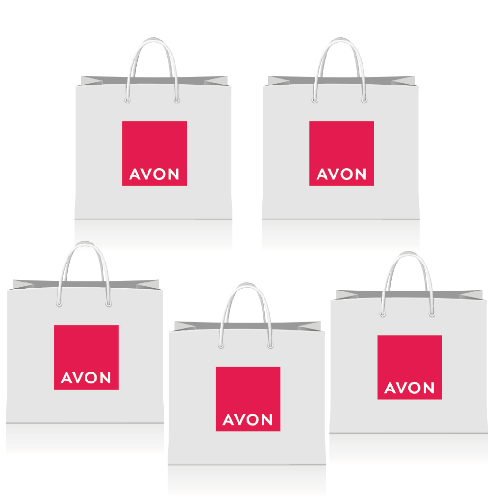 PACK OFFER  Avon paper bags Medium  C06 2025