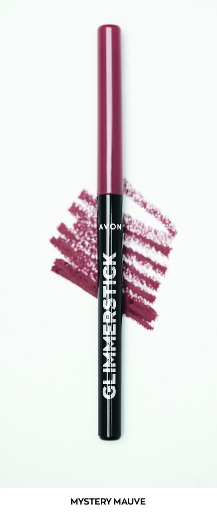 AVON GLIMMERSTICK LIP LINER REINVENTION A - MYSTERY MAUVE