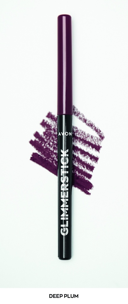 AVON GLIMMERSTICK LIP LINER REINVENTION A - DEEP PLUM
