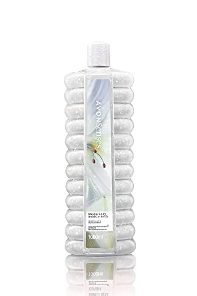 SENSES WHITE LILY BUBBLE BATH 1000ML  