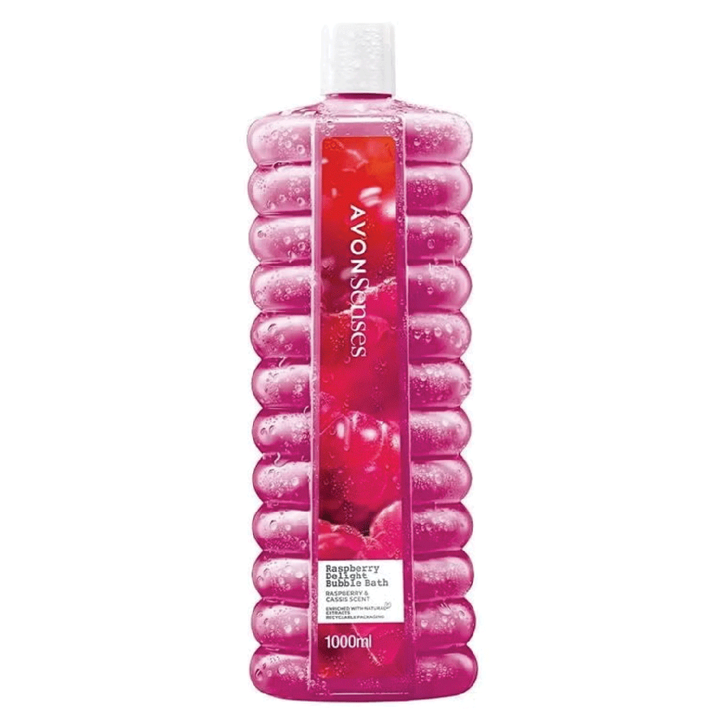 SENSES RASPBERRY DELIGHT BUBBLE BATH 1000ML  