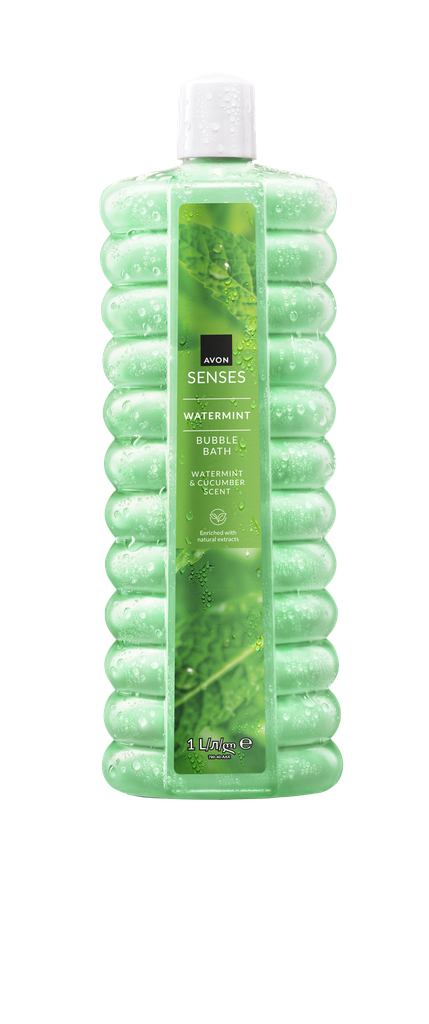 SENSES WATERMINT BUBBLE BATH 1000ML  