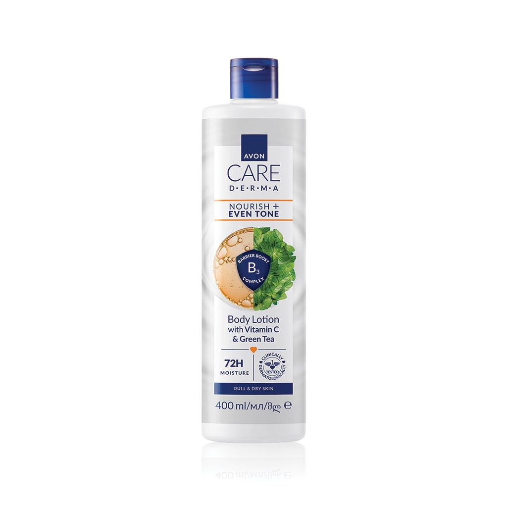 AVON CARE DERMA NOURISH EVEN TONE BODY LOTION 400ML EMEA