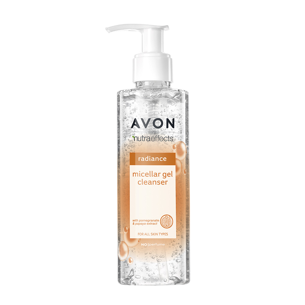 AVON TRUE NUTRAEFFECTS RADIANCE MICELLAR GEL CLEANSER