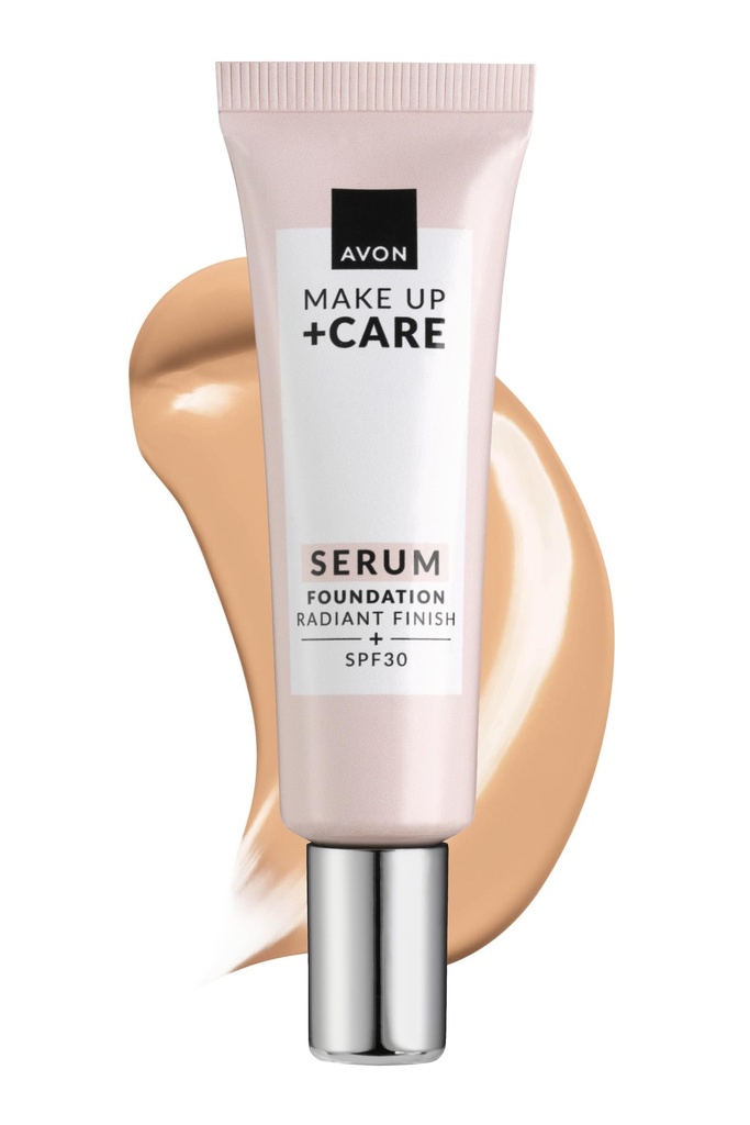 AVON RADIANT SERUM FOUNDATION - 140P - LIGHT IVORY