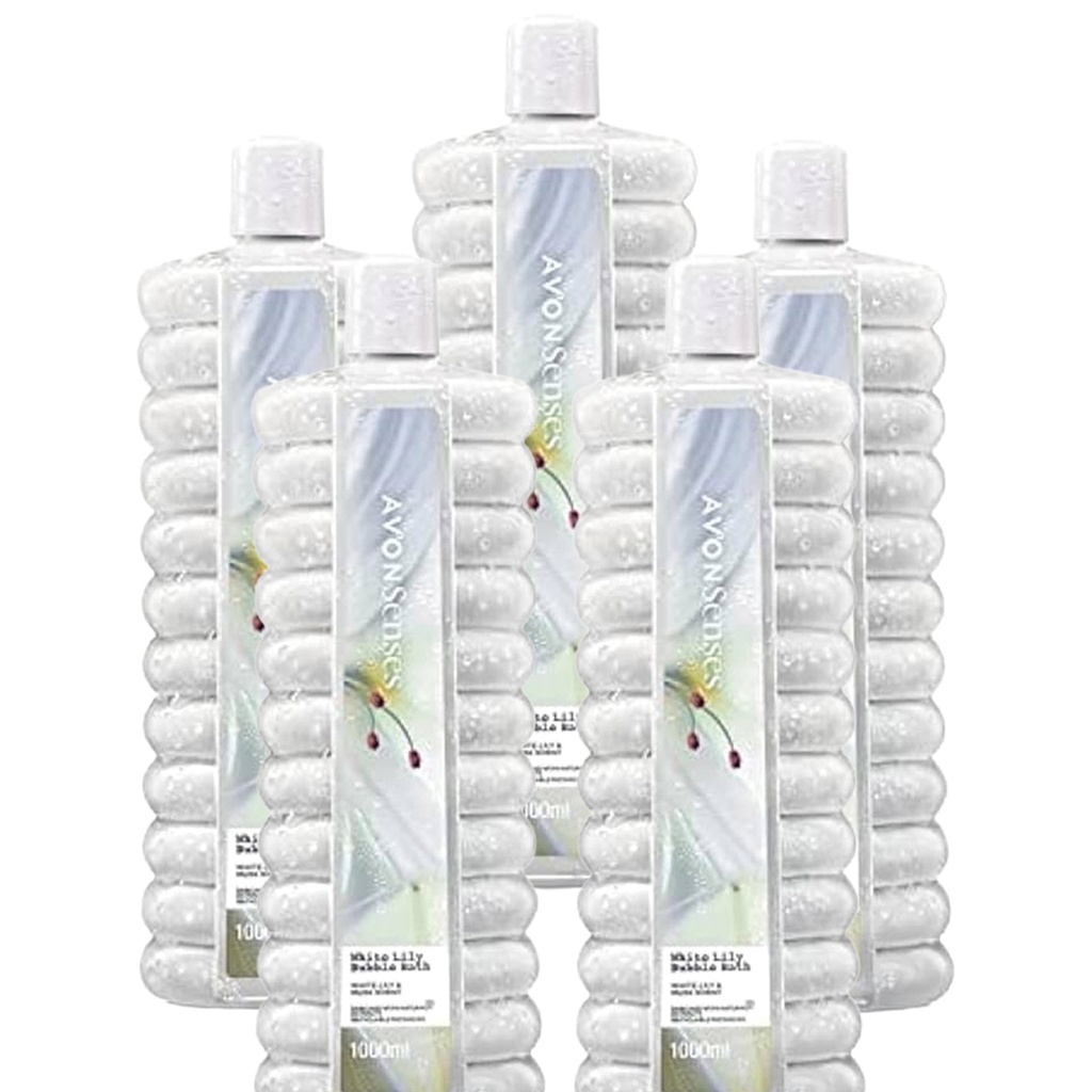 PACK OFFER  WHITE LILY Bubble Bath 1000 ML C07 2025