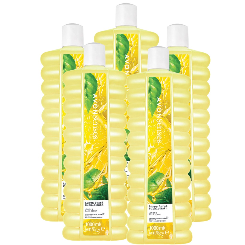 PACK OFFER Lemon Burst Bubble Bath 1000 ML C07 2025