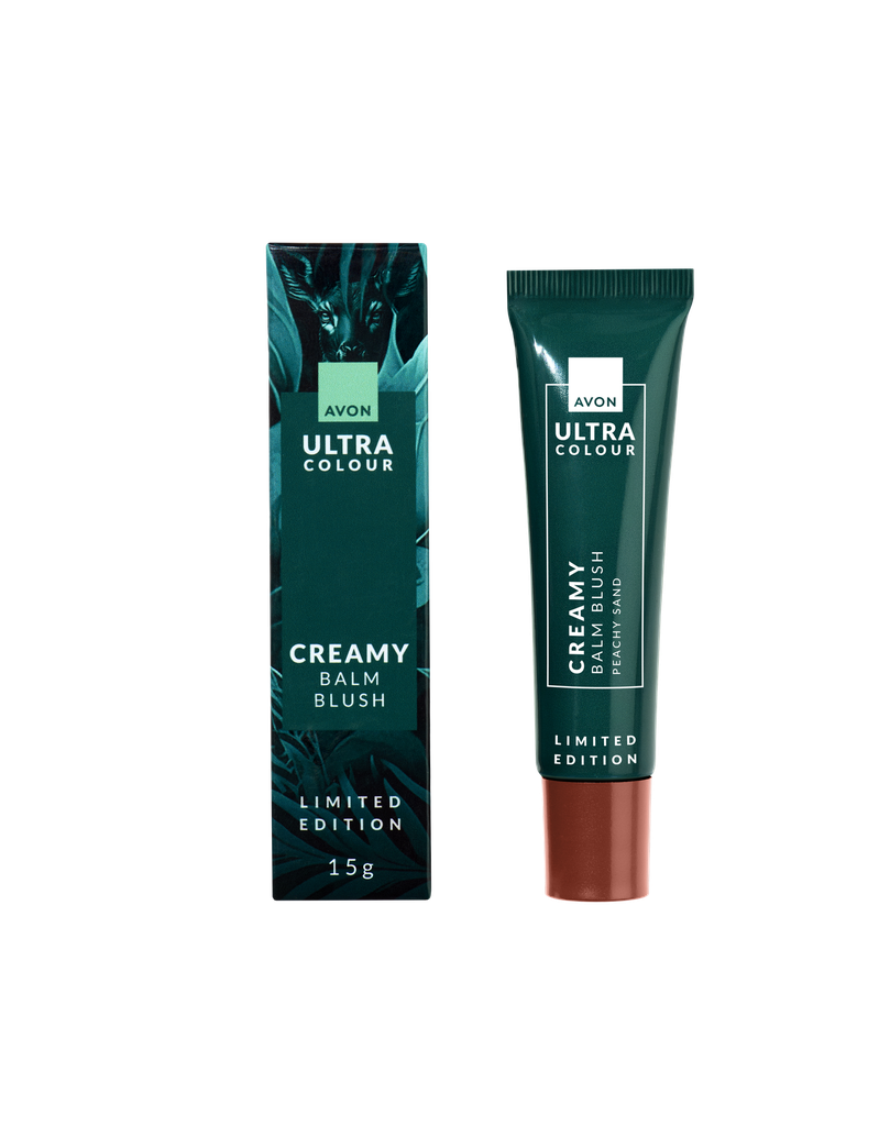 AVON TINTED BLUSH  PEACHY SAND
