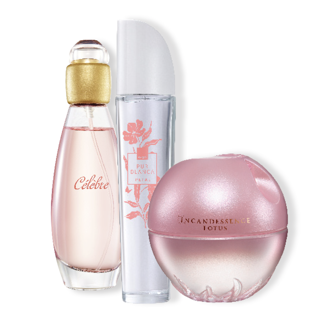 Pack Offer PUR BLANCA PETAL  & Celebre & Incandessence Lotus C10 2025