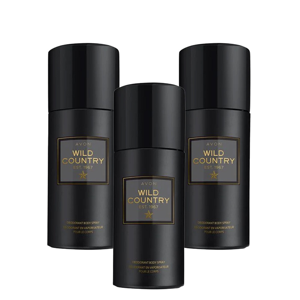 PACK OFFER Wild Country  Body Spray C08 2025