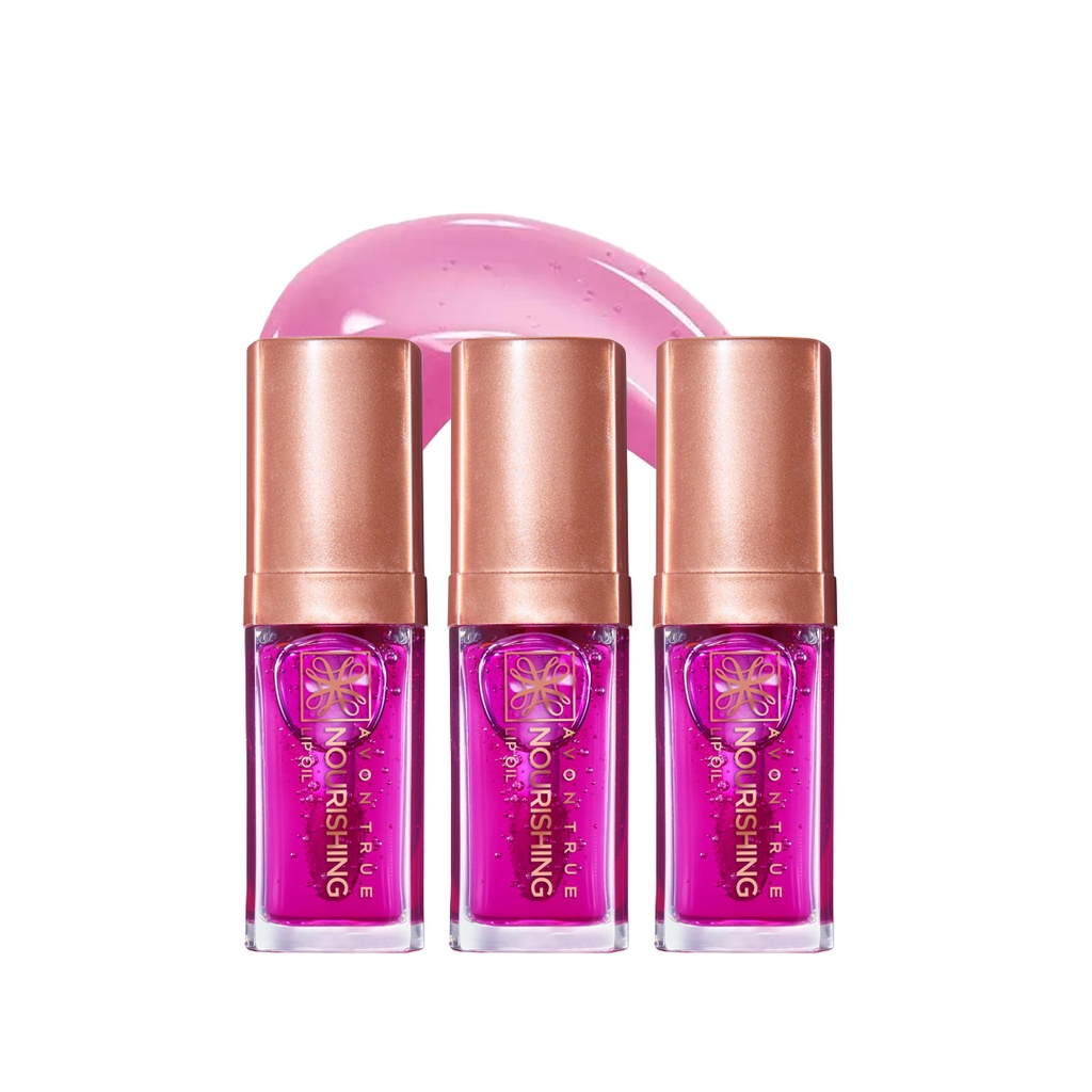 PACK OFFERAvon True Color Nourishing Lip Oils Blossom  C09 2025