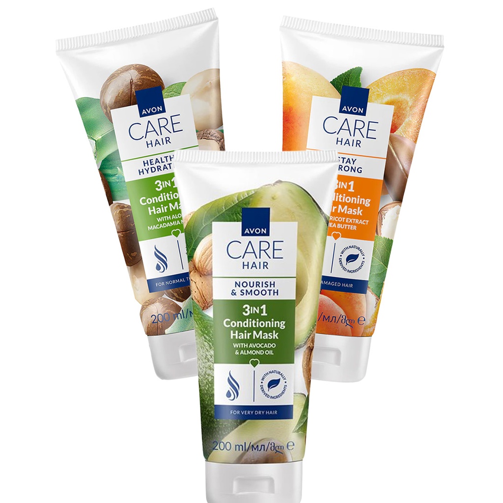  PACK OFFER Avon Care Hair 3 in1 Hair Treatment Mask  C09 2025