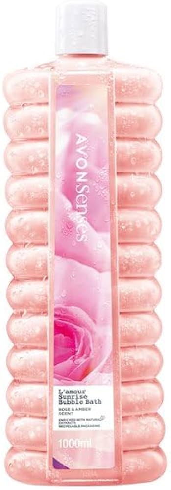 SENSES LAMOUR SUNRISE BUBBLE BATH 1000ML