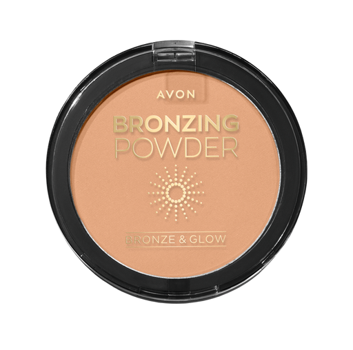 [1441196] AVON BRONZE & GLOW BRONZING POWDER GOLDEN BRONZE	