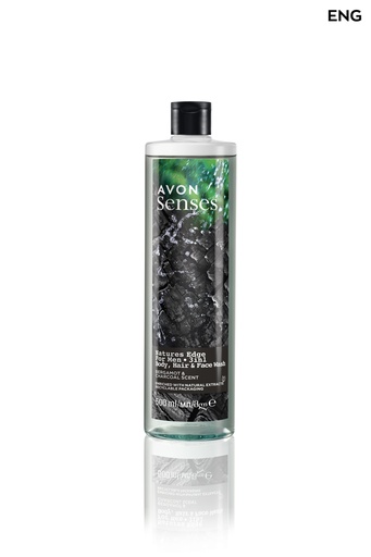 [1566129] افون سينسيز باور فريش غسول للشعر والجسم للرجال 500 مل