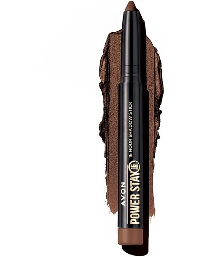 [1555984] AVON POWER STAY SHADOW STICK -  MOCHA BREW