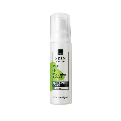 [1572435] 2025 AVON SK!N MATTE CLEANSING FOAM 150ML EMEA