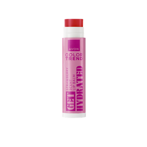 [1579616] AVON COLOR TREND GET HYDRATED LIP BALM STRAWBERRY