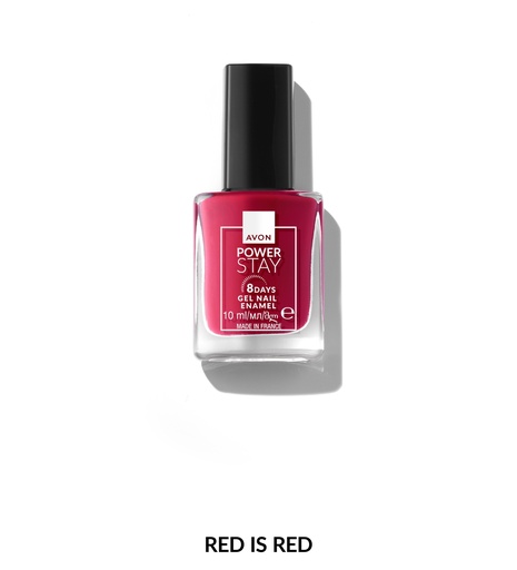 [1556023] AVON POWER STAY GEL NAIL -  RED IS RED