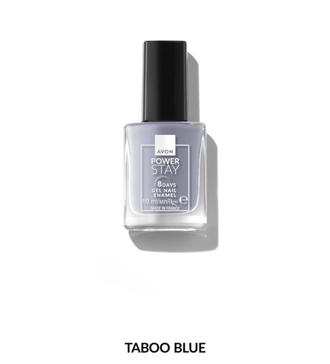 [1556028] AVON POWER STAY GEL NAIL -  TABOO BLUE