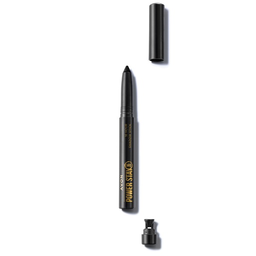 [1555969] AVON POWER STAY SHADOW STICK -  ESSENTIAL BLACK