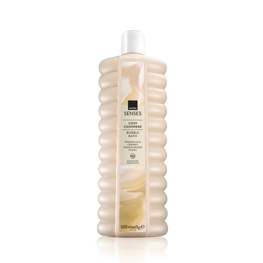 [1552106] AVON SENSES CASHMERE TOUCH BUBBLE BATH 1L