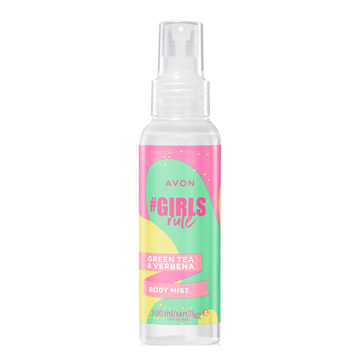 [1514157] AVON TEENAGER BODY MIST GREEN TEA VERBENA 100ML