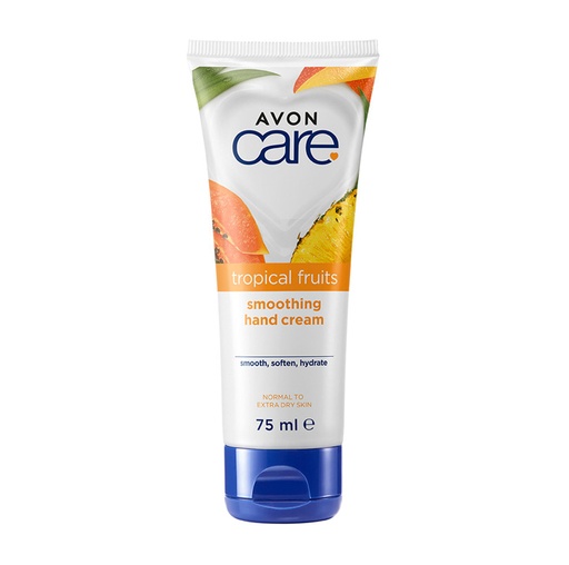 [1531602] Avon Care Tropical Fruits Smoothing Hand Cream 75ml