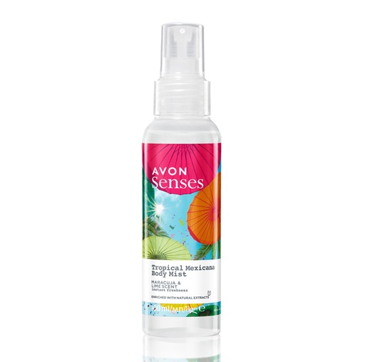 [1534995] Avon Senses Tropical Mexicana Body Mist 100ml