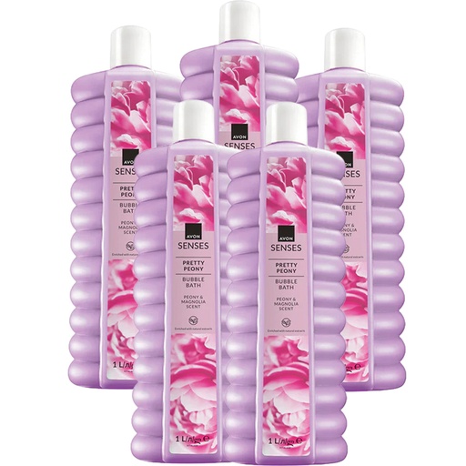 [1549] PACK OFFER SENSES PEONY BUBBLE BATH 1000ML C12 2025