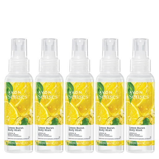 [2331] pack Limited offer Senses Lemon Burst Body Mist 100ML C10 2025