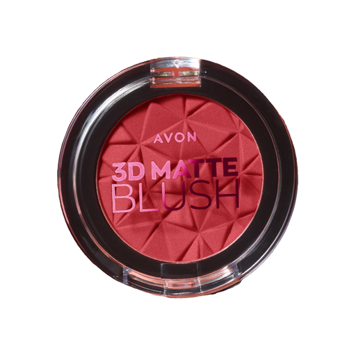 [1464339] 3D MATTE POWDER BLUSH PLUM POP
