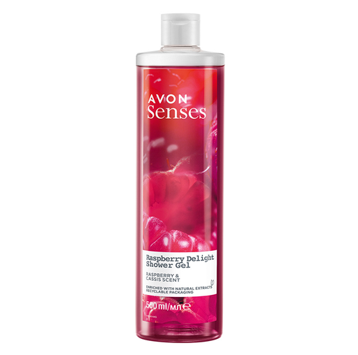 [1458416] SENSES RASPBERRY DELIGHT SHOWER GEL 500ML 