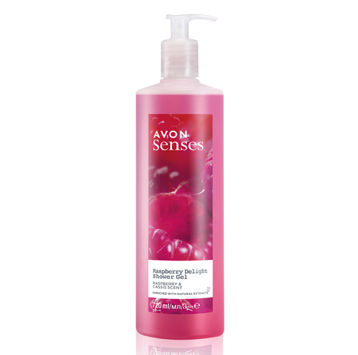 [1472471] SENSES RASPBERRY TWIST SHOWER GEL 720ML 
