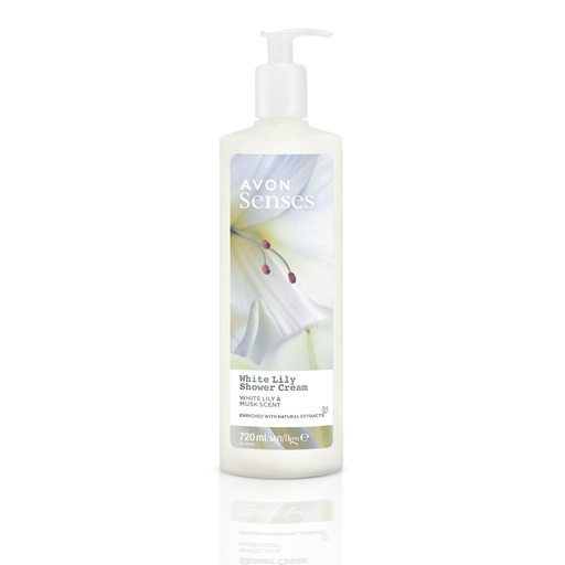 [1557063] SENSES WHITE LILY SHOWER GEL 720ML